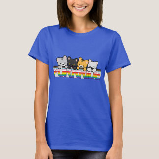 Trots met katten t-shirt