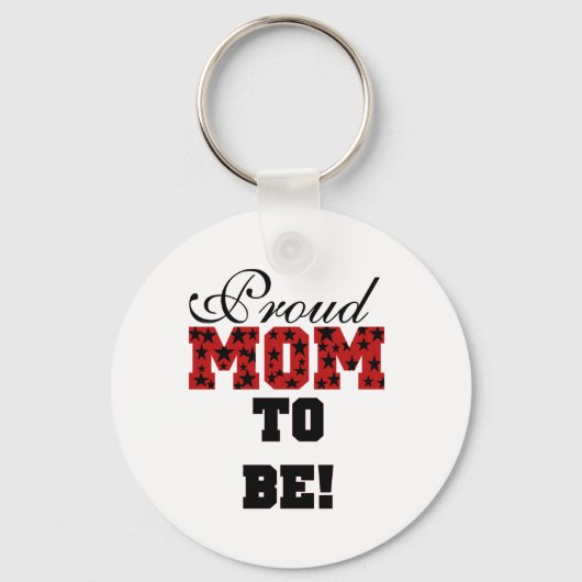 Trots Moeder om Tshirts en geschenken te zijn Sleutelhanger (Voorkant)