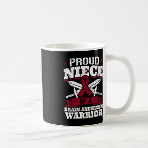 Trots nichtje van een breinaneurysma Warrior Aware Koffiemok