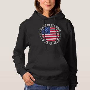 Trots nieuw Amerikaans staatsburgerschap Hoodie