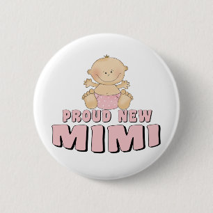 TROTS NIEUWE Mimi T-shirt Ronde Button 5,7 Cm