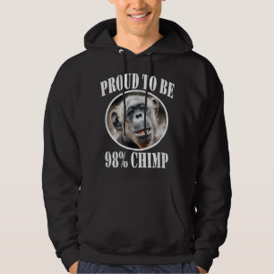 Trots om 98 chimp te zijn hoodie