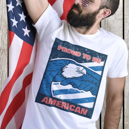 trots om Amerikaans te zijn T-shirt