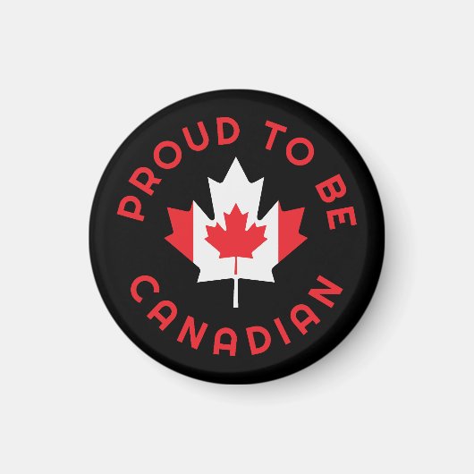 Trots om Canadees te zijn Magneet (Voorkant)