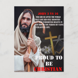 Trots om Christelijk te zijn Briefkaart