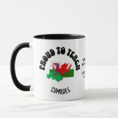TROTS OM CYMRAEG Welsh leraar waardering TE LEREN Mok (Links)