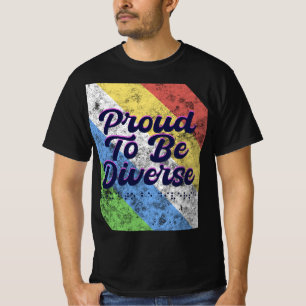 Trots om divers te zijn - Disability Pride T-shirt