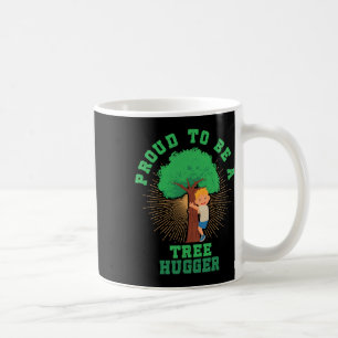 Trots om een boomknuffelaar Earth Arbor dag Natuur Koffiemok