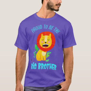 Trots om een grote broer broer broer broer of zus t-shirt