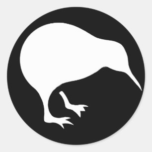 TROTS om een KIWI TE ZIJN - Klassieke Ronde Sticker