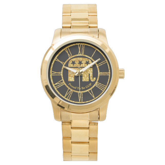 Trots om GOP te personaliseren Horloge (Voorkant)
