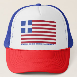 TROTS OM GRIEKS-AMERIKAANS TE ZIJN! TRUCKER PET