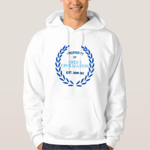 Trots om Grieks te zijn - Eigendom van de Griekse  Hoodie