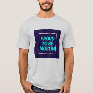 Trots om moslim te zijn - Bold Islamic Identity T- T-shirt