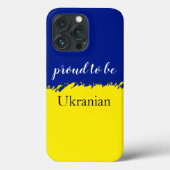 trots om Oekraïens patriottisch te zijn Case-Mate iPhone Case (Achterkant)