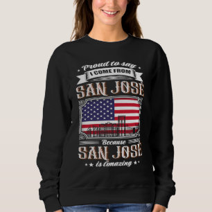 Trots om te zeggen dat ik kom uit San José USA Vla Trui