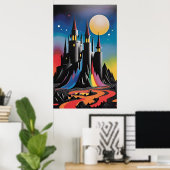 Trots onder belegering poster (Thuiskantoor)