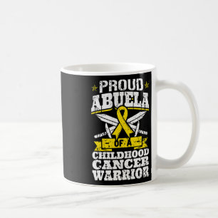 Trots op Abuela van een kinderkankerstrijder Aware Koffiemok
