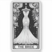 Trots op de Bruid Tarot Sticker (Voorkant)