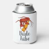 Trots op de Bruid Tribe Kreeft Maatwerk Blikjeskoeler (Blikje Achterkant)