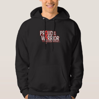 Trots op mijn beroerte of bloedstolsel krijger fam hoodie