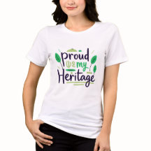 Trots op mijn erfgoed Groene Tribale Blad