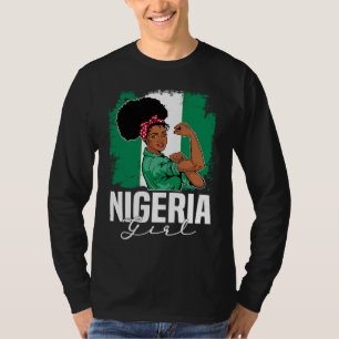 Trots Op Mijn Nigeriaanse Roots Nigeria BHM BLM Tr T-shirt