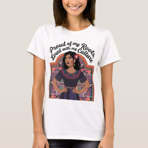 Trots op mijn roots, trots op mijn cultuur t-shirt