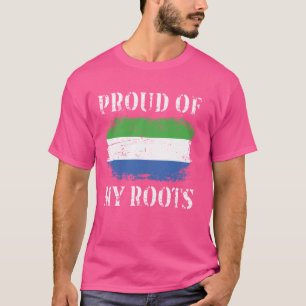 Trots op mijn Sierra Leoonse roots T-shirt