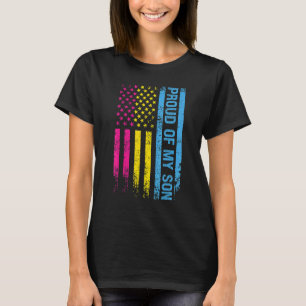 Trots op mijn zoon Pansexual T-shirt