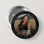Trots op ons Afstuderen Custom Photo Afstuderen Ronde Button 7,6 Cm (Voorkant /achterkant)