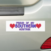 Trots op onze Bumperstickers van het zuidelijk erf (Op auto)