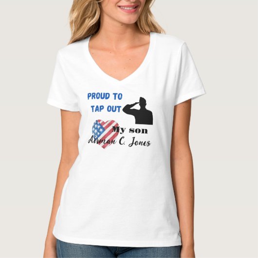 Trots op Tap Out BMT Afstuderen T-shirt (Voorkant)