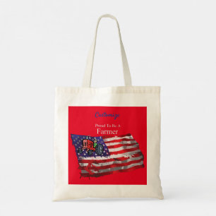 Trots Patriotische Boer Vlag Thunder_Cove Tote Bag