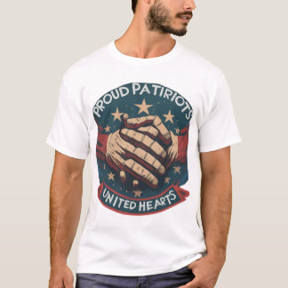 Trots Patriots United Hearts T-shirt
