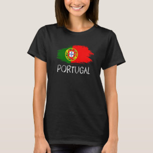  Trots Portugal Vlag Patriottisch Portugees T-shirt