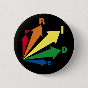 trots ronde button 5,7 cm
