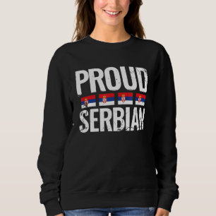 Trots Servisch Srbija Vlag Servië Trui