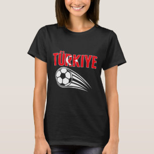 Trots Turkije Voetbalfans T-shirt - Türkiye Footby