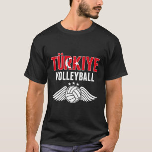Trots Turkije Volleybal Fan Jersey Pride Tã Rkiye T-shirt