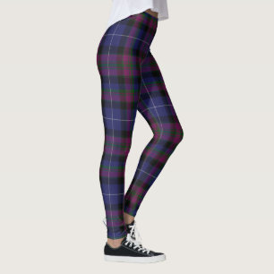 Trots van de Leggings van de Plaid van het Geruite