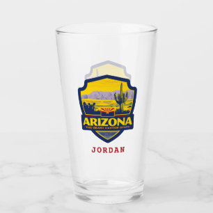 trots van de staat   Arizona 2 Glas