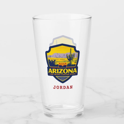 trots van de staat | Arizona 2 Glas (Voorkant)