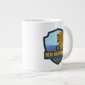 trots van de staat | New Hampshire Extra Grote Beker (Voorkant rechts)