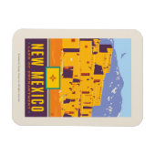 trots van de staat | New Mexico Magneet (Horizontaal)