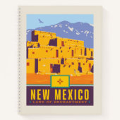 trots van de staat | New Mexico Notitieboek (Voorkant)