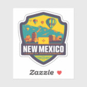 trots van de staat | New Mexico Sticker (Vel)