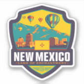 trots van de staat | New Mexico Sticker (Voorkant)