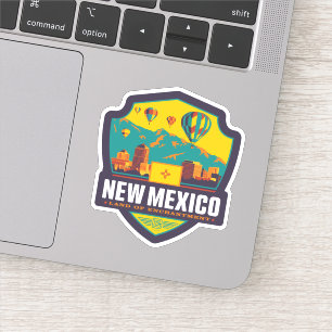 trots van de staat   New Mexico Sticker
