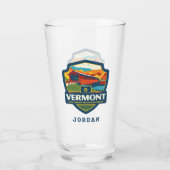 trots van de staat | Vermont Glas (Achterkant)